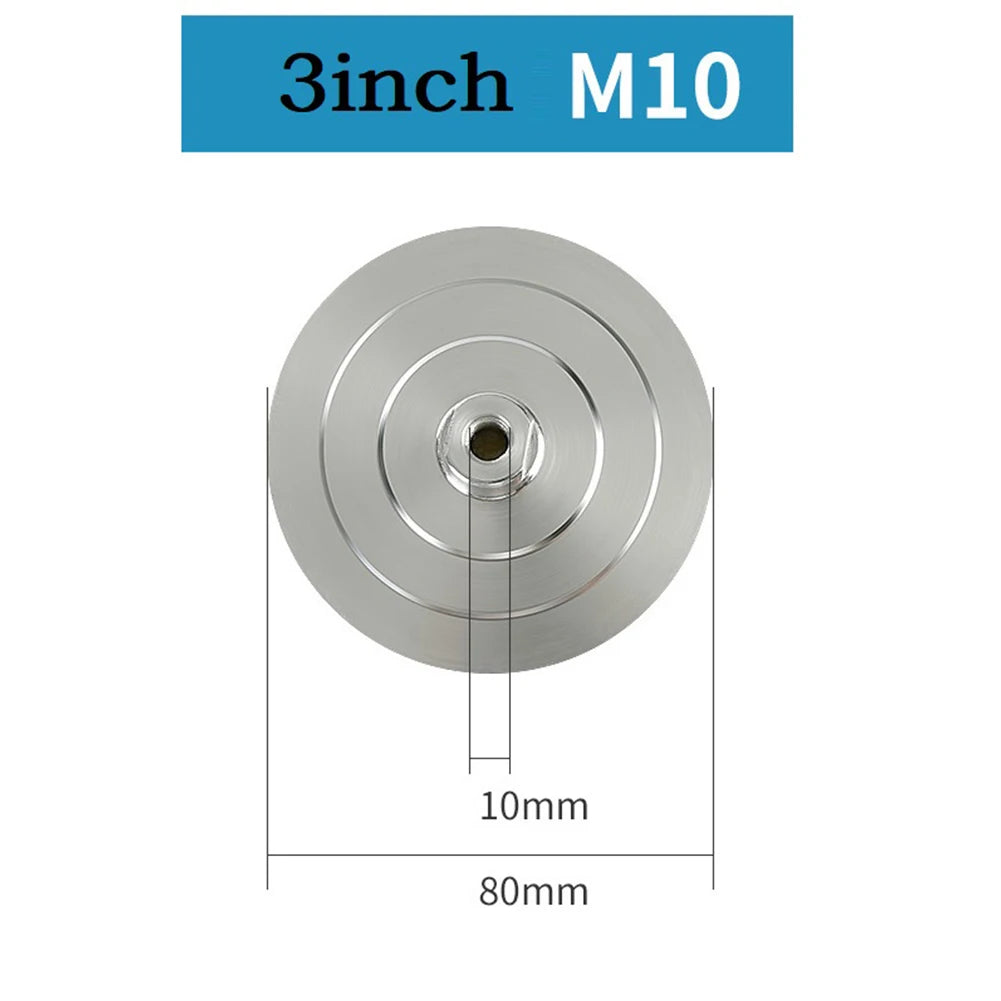 Backer Pad Diamond Polishing Aluminum Base Backing Holder M14 M10