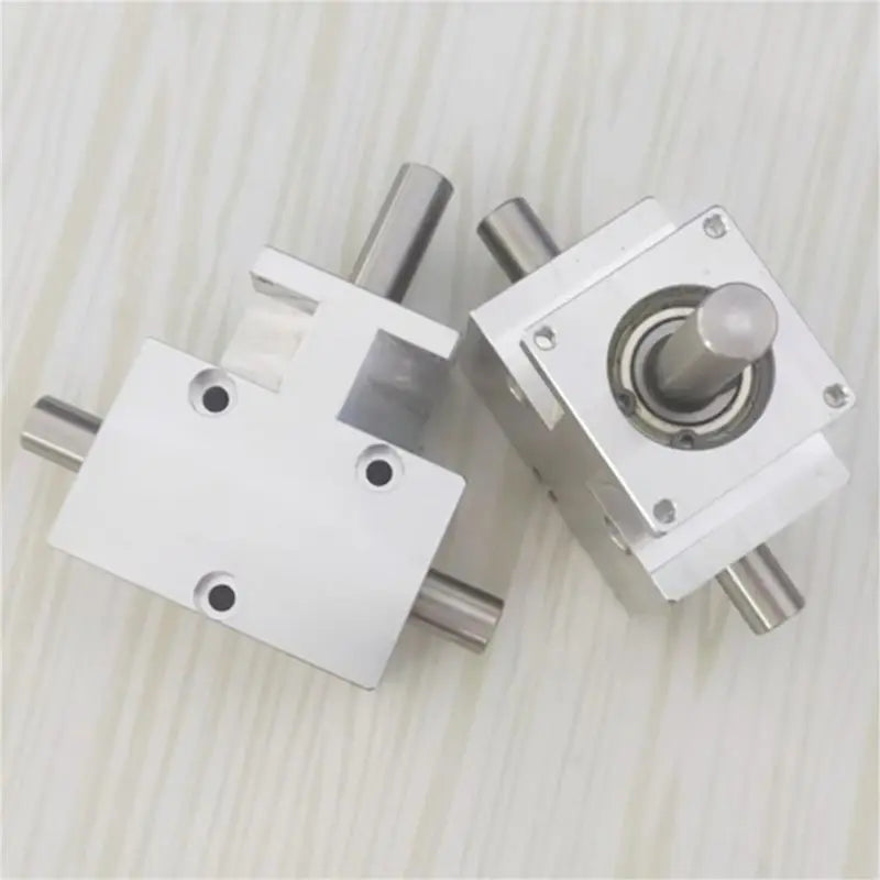 Y51A-Helical Bevel Gear Shaft 1:1 12Mm Codirectional Double Output Shaft 90 Degree Differential Gearbox Peaceful Pleasures Health and Wellness