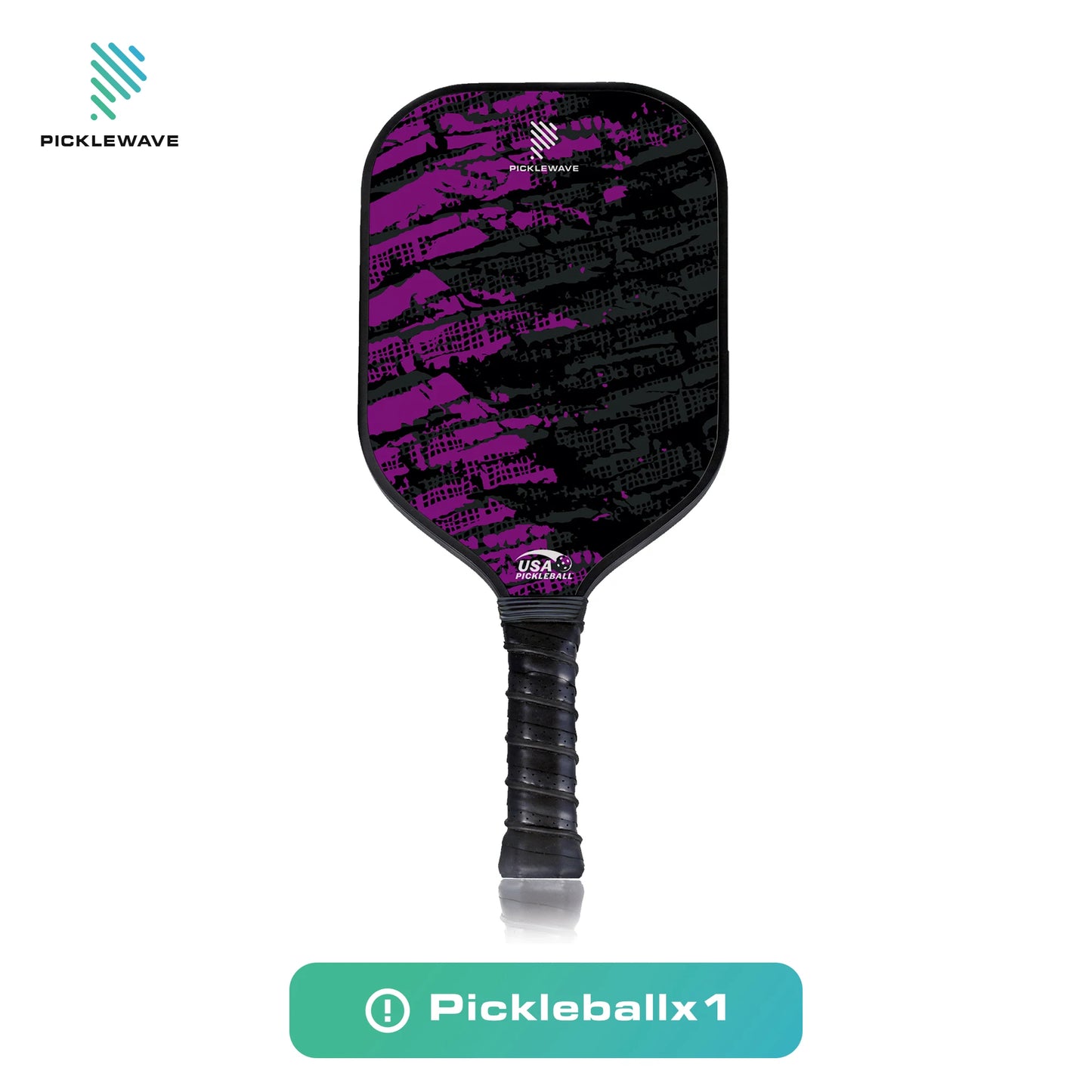 USAPA Pickleball Paddle | Fiberglass, Edgeless, High Grit & Spin