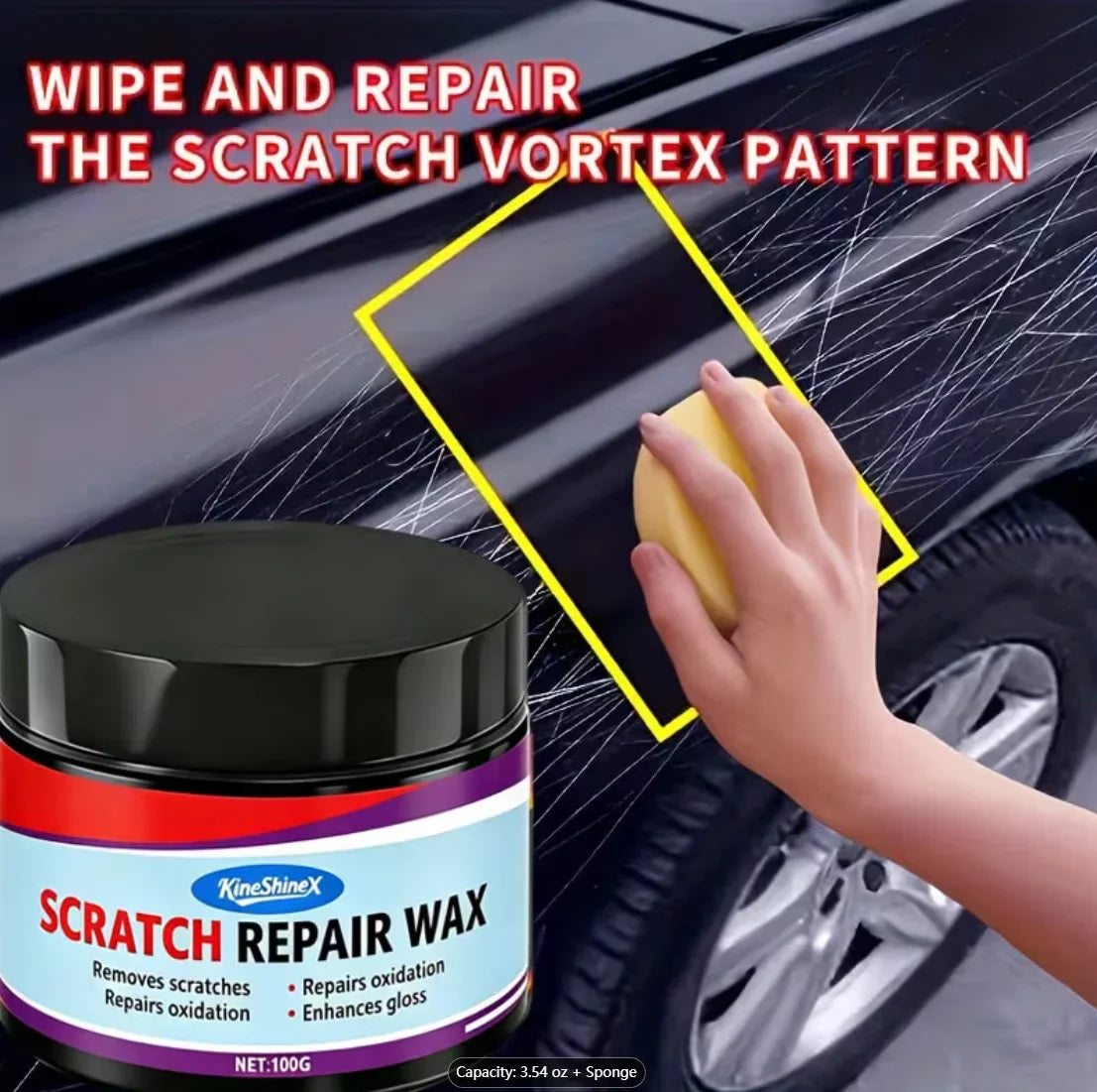Professional Scratch Repair Wax – Cars, Motorcycles & Furniture