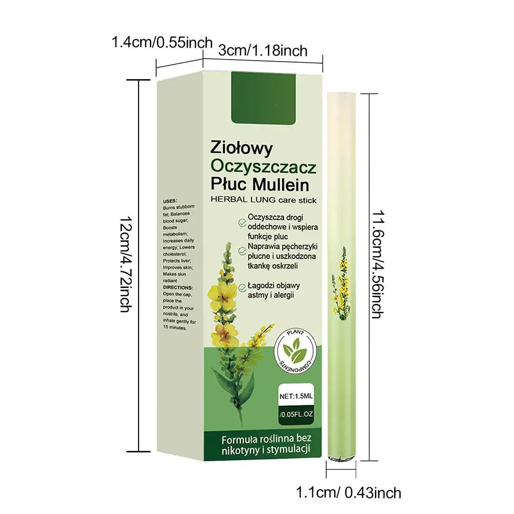 Natural Herbal Aromatherapy Inhaler Stick | Breath & Air Care