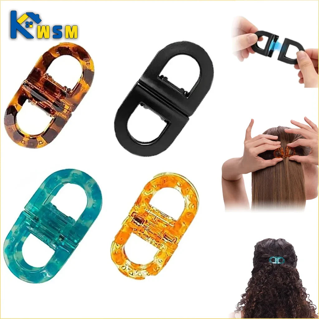 Smart Magnetic Hair Clip – Strong Hold for Fine & Thick Hair