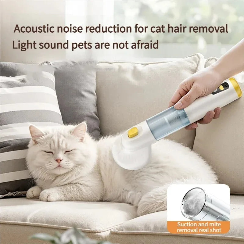 Multifunctional Cyclonic Pet Vacuum Cleaner with Long-Lasting Suction for Effective Pet Hair Removal in Home and Car Peaceful Pleasures Health and Wellness