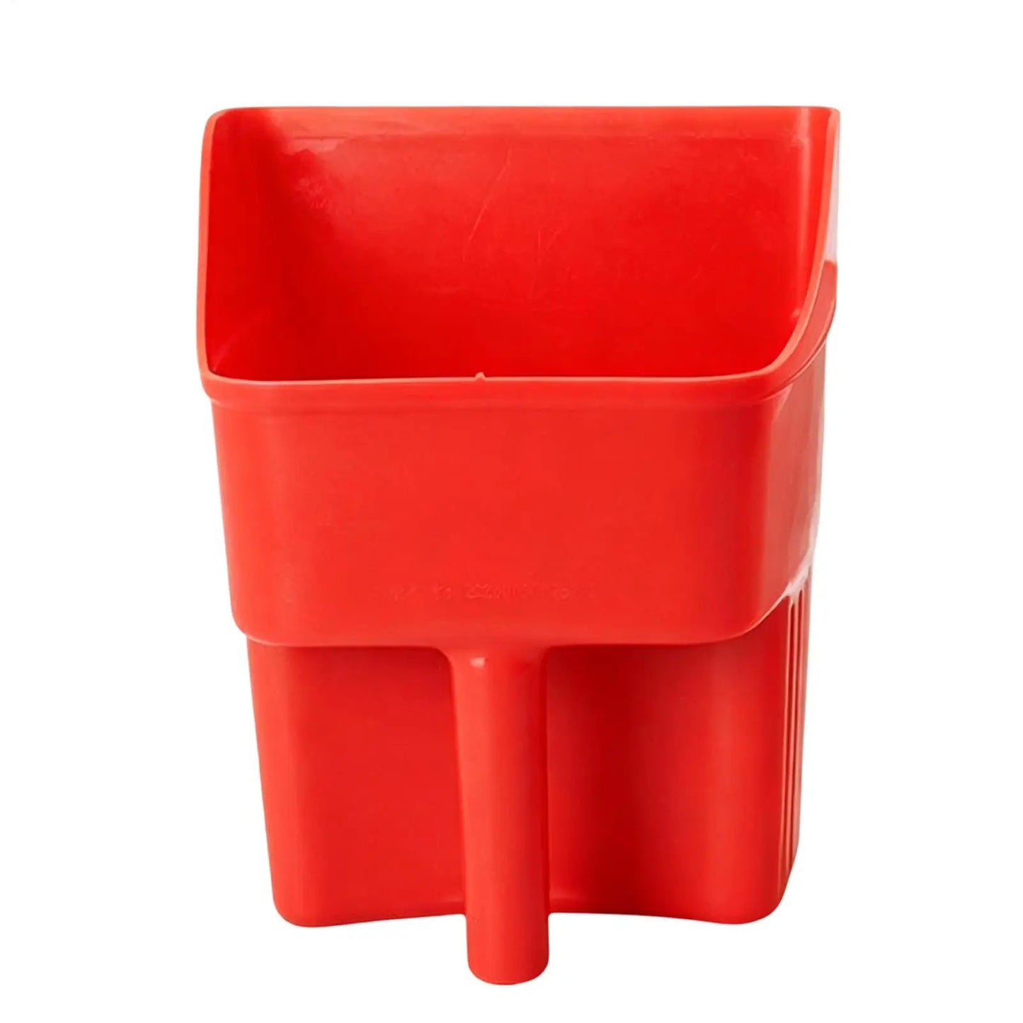 Plastic Feed Scoop – Flat Bottom Food Shovel for Livestock & Pets