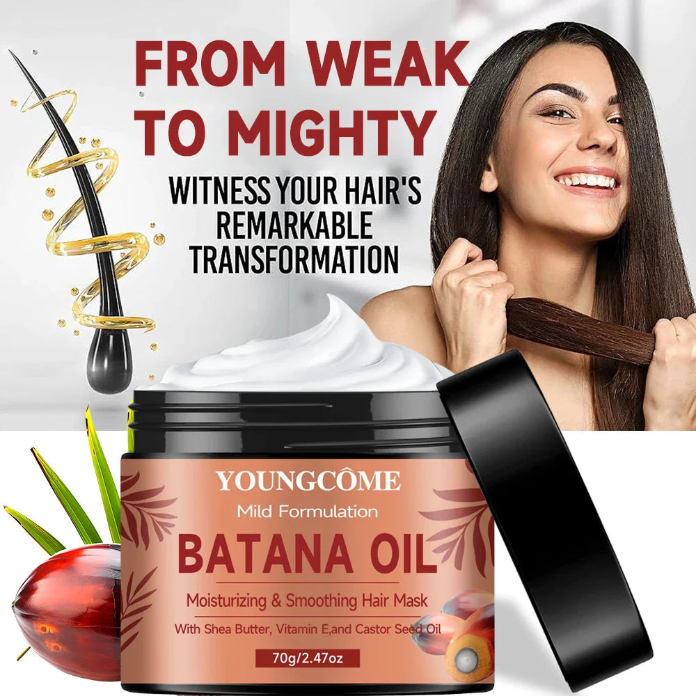 YOUNGCOME Batana Oil Hair Mask – Natural Nourishing Mask 60g