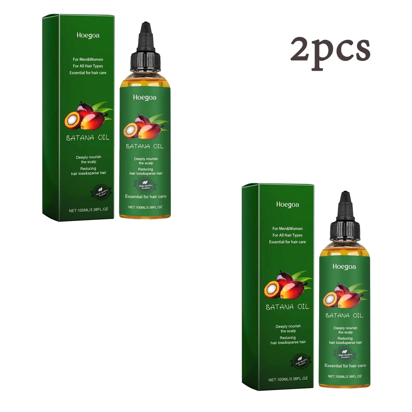 HOEGOA Batana Hair Oil – Strengthen, Thicken & Smooth 100ml