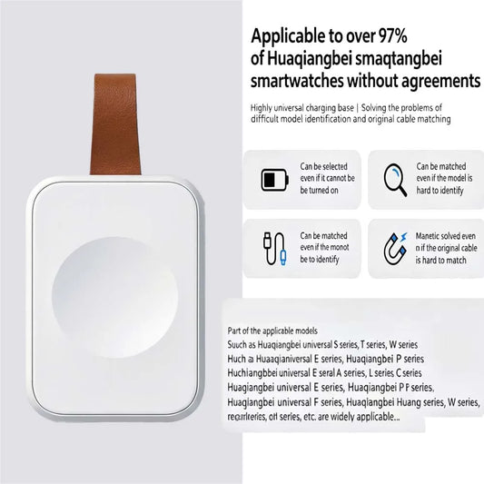 Type C Magnetic Smartwatch Charger – X8, S8 Pro, DT3, W37 Peaceful Pleasures Health and Wellness