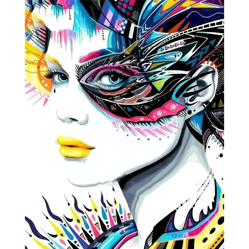 Paint by Numbers Kit Women Figure 60x75cm | GATYZTORY Canvas