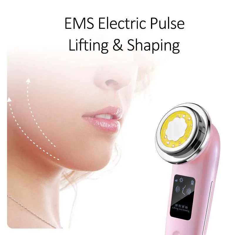 New Facial Beauty Introducer Household Rechargeable Import Skin Rejuvenation Instrument Essence Import and Export Peaceful Pleasures Health and Wellness
