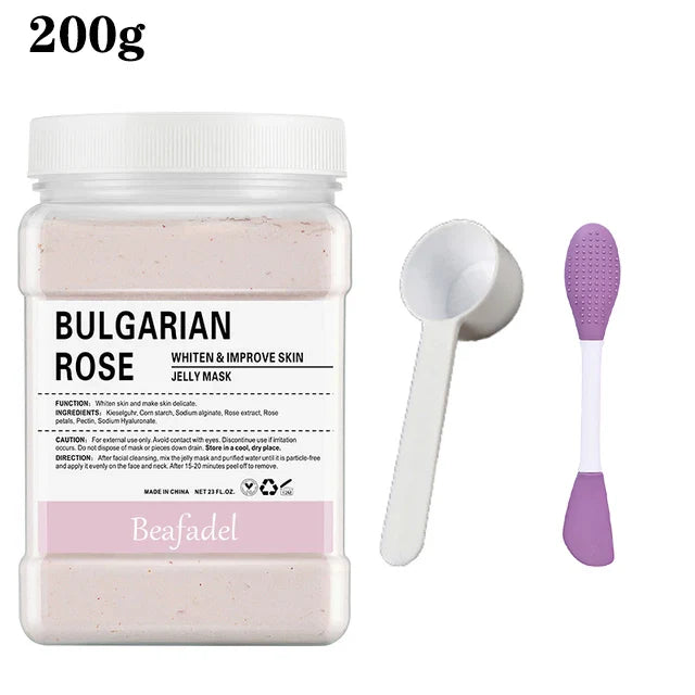650g Hydro Jelly Mask Powder – Hyaluronic Acid & Rose Face Mask