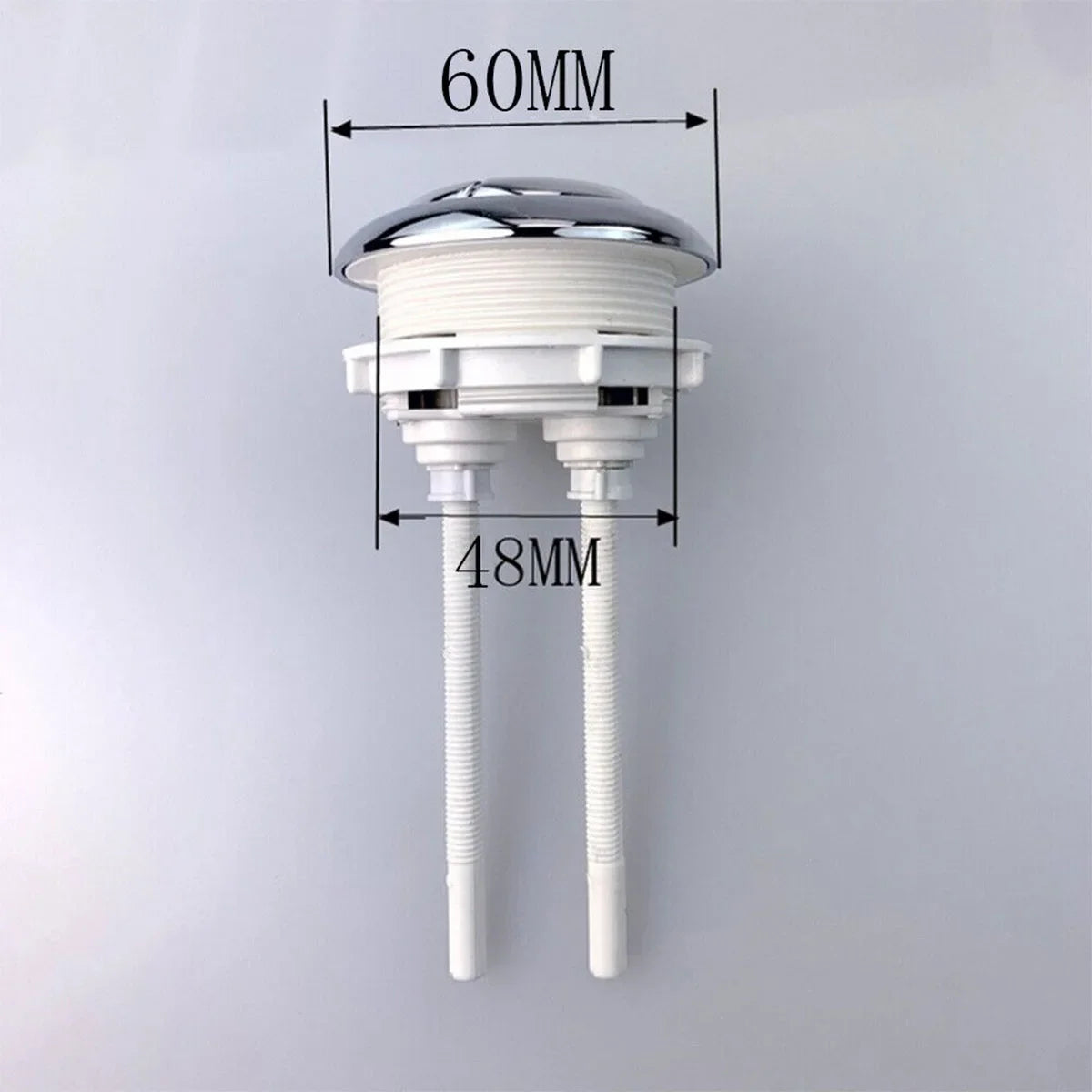 48mm Dual Flush Toilet Push Button | WC Tank Replacement