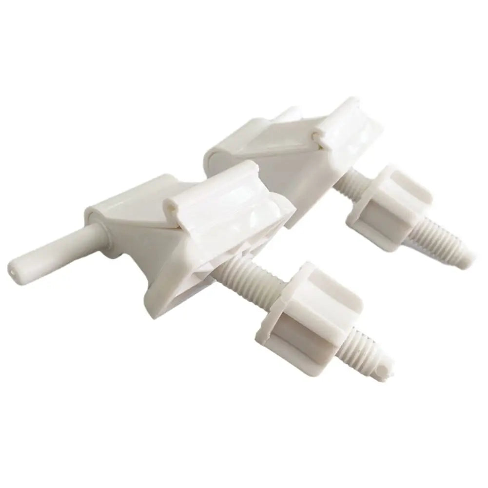 Plastic Toilet Seat Hinge Replacement Kit – Bolts & Screws