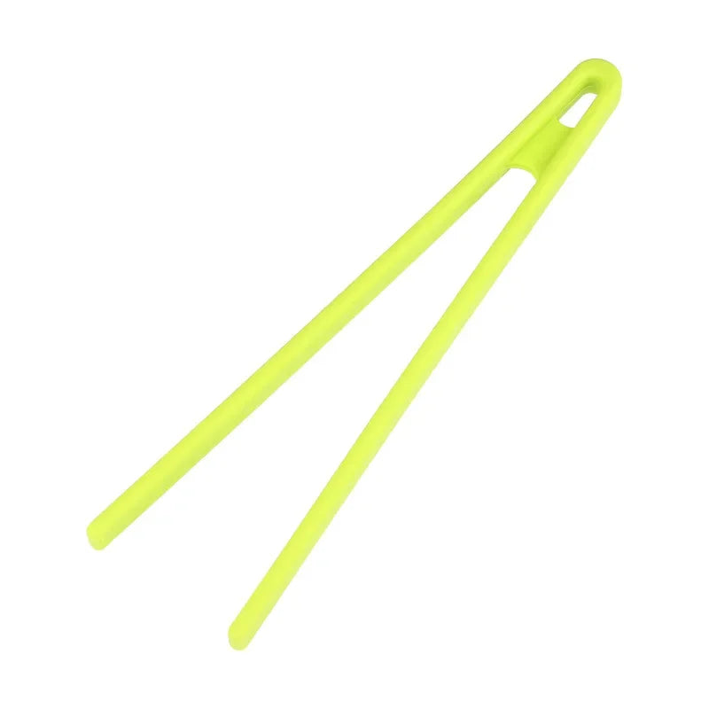 Silicone Food Tongs | Non-Slip BBQ & Kitchen Serving Tongs Silicone Kitchen Tongs Peaceful Pleasures Health and Wellness 1pcs green