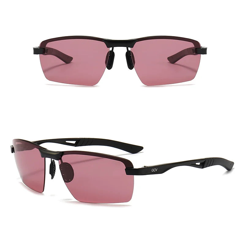 GCV Ultralight Frame Polarized Sunglasses Eyewear Men Male Fashion Sports Style Driving fishing Male Outdoor Travel UV Goggles Peaceful Pleasures Health and Wellness