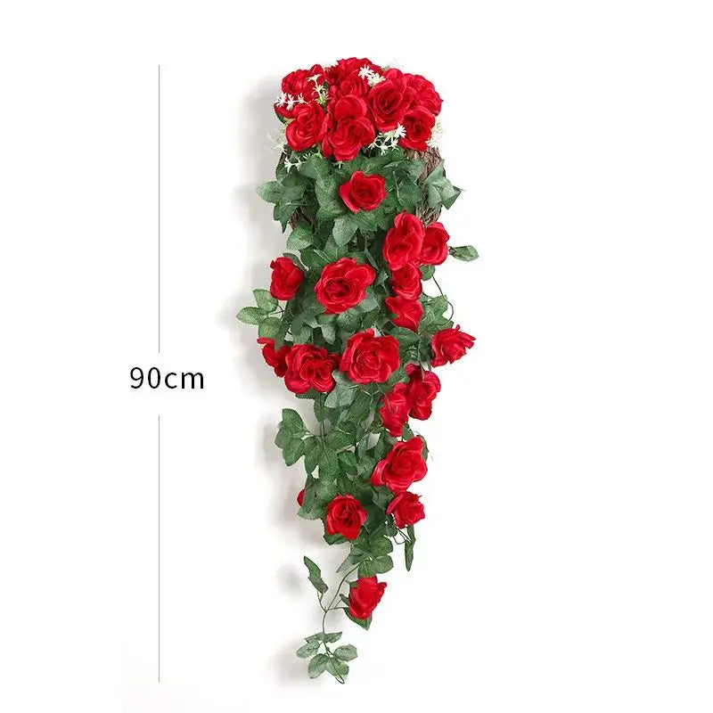 Artificial Rose Vine Garland – Wedding, Home & Garden Décor