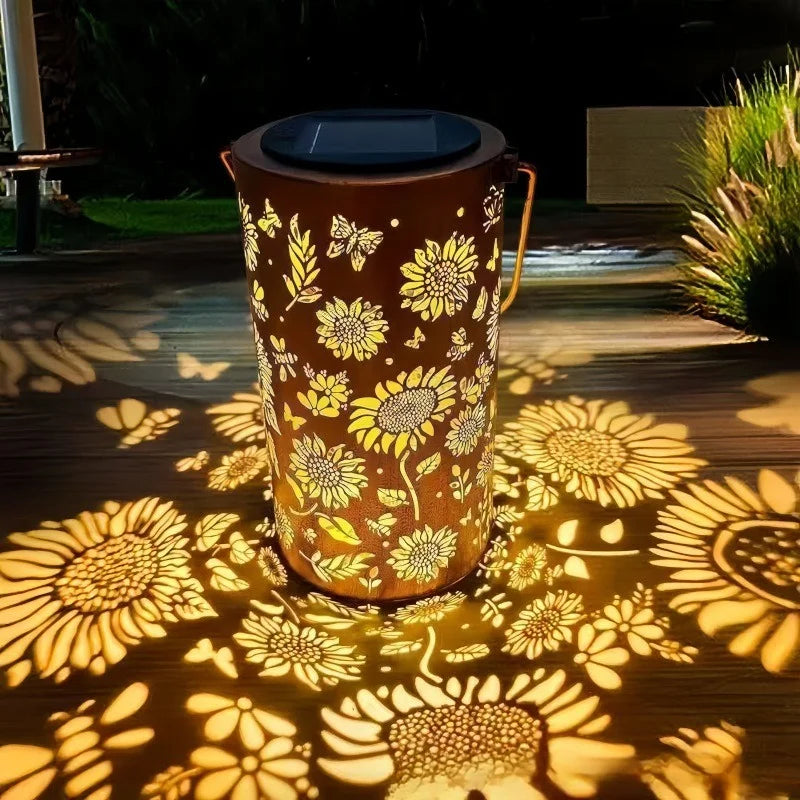 Solar Sunflower Garden Light – Waterproof LED Pathway Decor