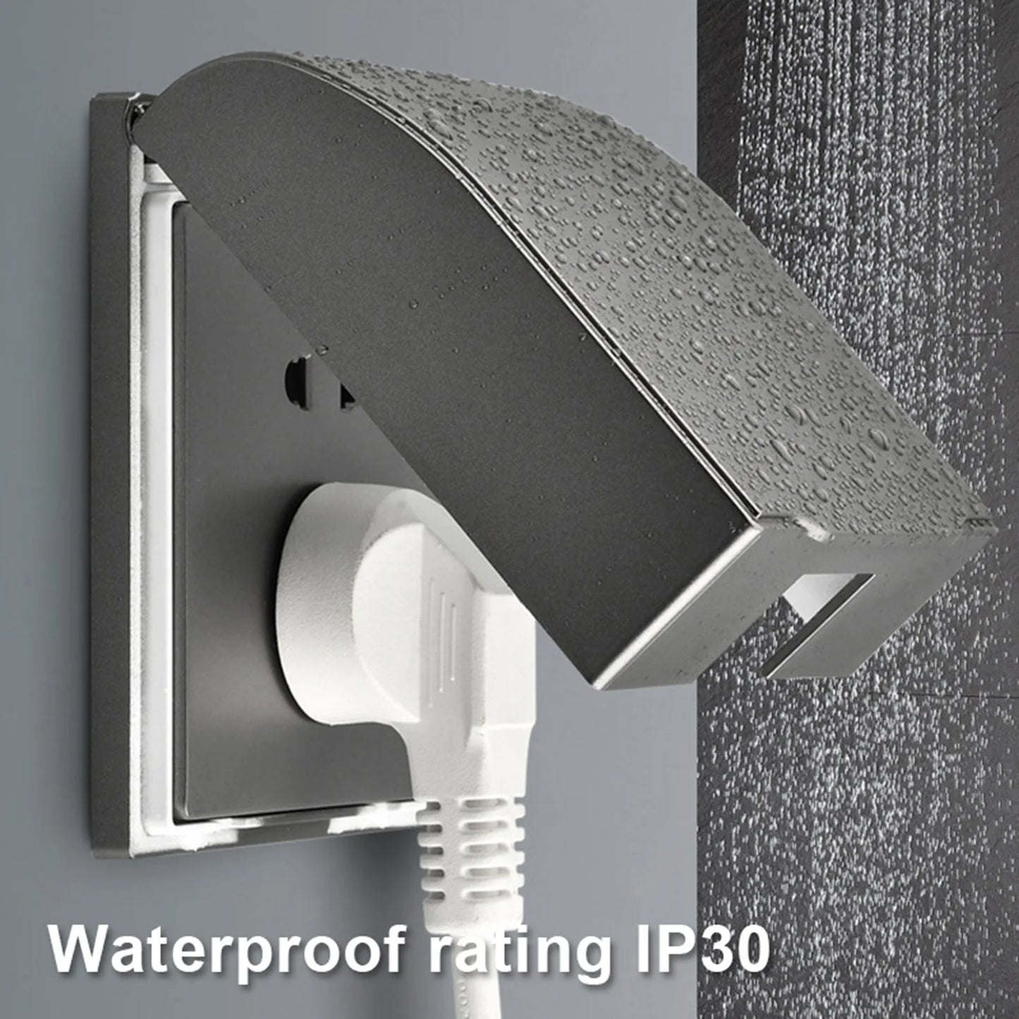 Socket -Proof Box Flame Retardant Firmly Close Case Box for Home Hotel Bathroom Kitchen Peaceful Pleasures Health and Wellness