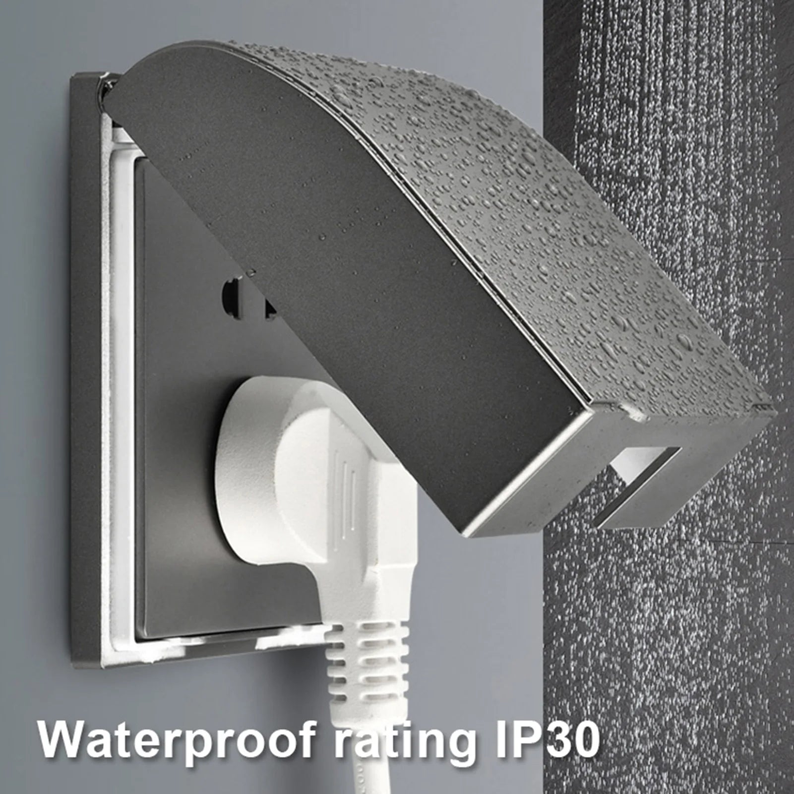 Socket -Proof Box Flame Retardant Firmly Close Case Box for Home Hotel Bathroom Kitchen Peaceful Pleasures Health and Wellness