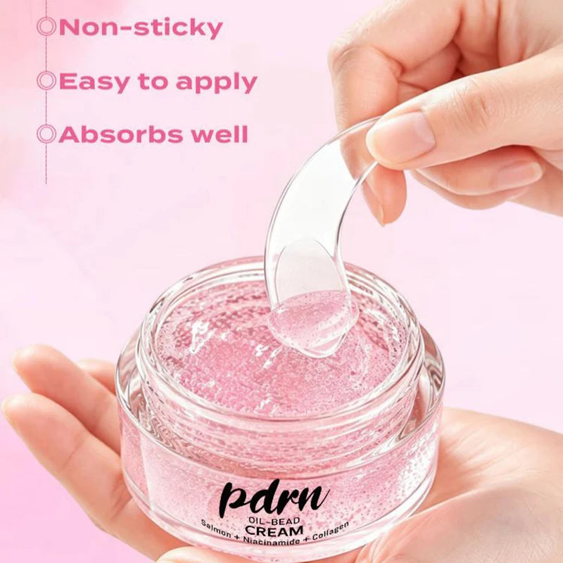 Pdrn Salmon Oil Bead Face Cream Collagen Niacinamide Hydrating Moisturizer Even Skin Tone Repair Dry Skin Facial Skin Care Cream Peaceful Pleasures Health and Wellness