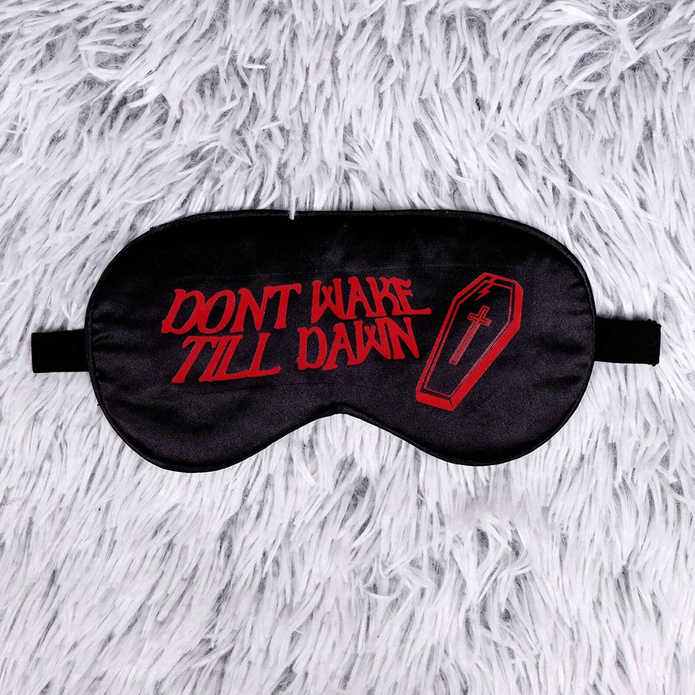 Spooky Gothic Witch Halloween Sleep Eye Mask | Party Gift Halloween Sleep Mask Peaceful Pleasures Health and Wellness AEye Masks 1PCS 12X23cm