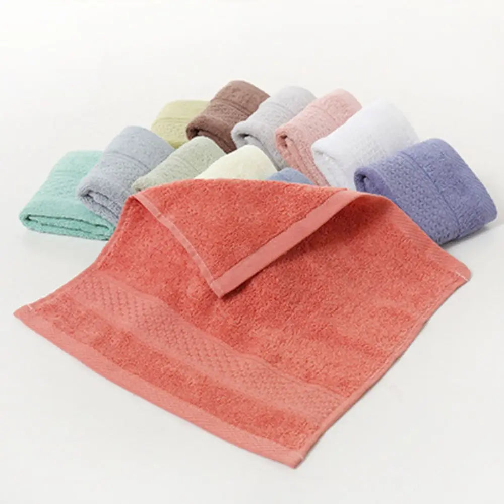 100% Cotton Square Face Towel – Soft Absorbent Wash Cloth