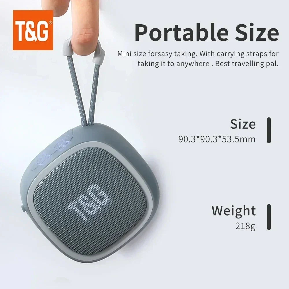 T&G TG659 Portable Waterproof Bluetooth Speaker FM Radio