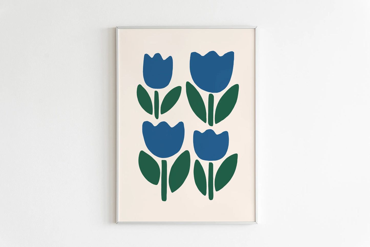 (1pc frameless)Minimalist Abstract Flowers Printable Wall Art Lovely Floral Bouquet Canvas Painting Living Room Home Decorati Peaceful Pleasures Health and Wellness 02 50x70cm Unframed