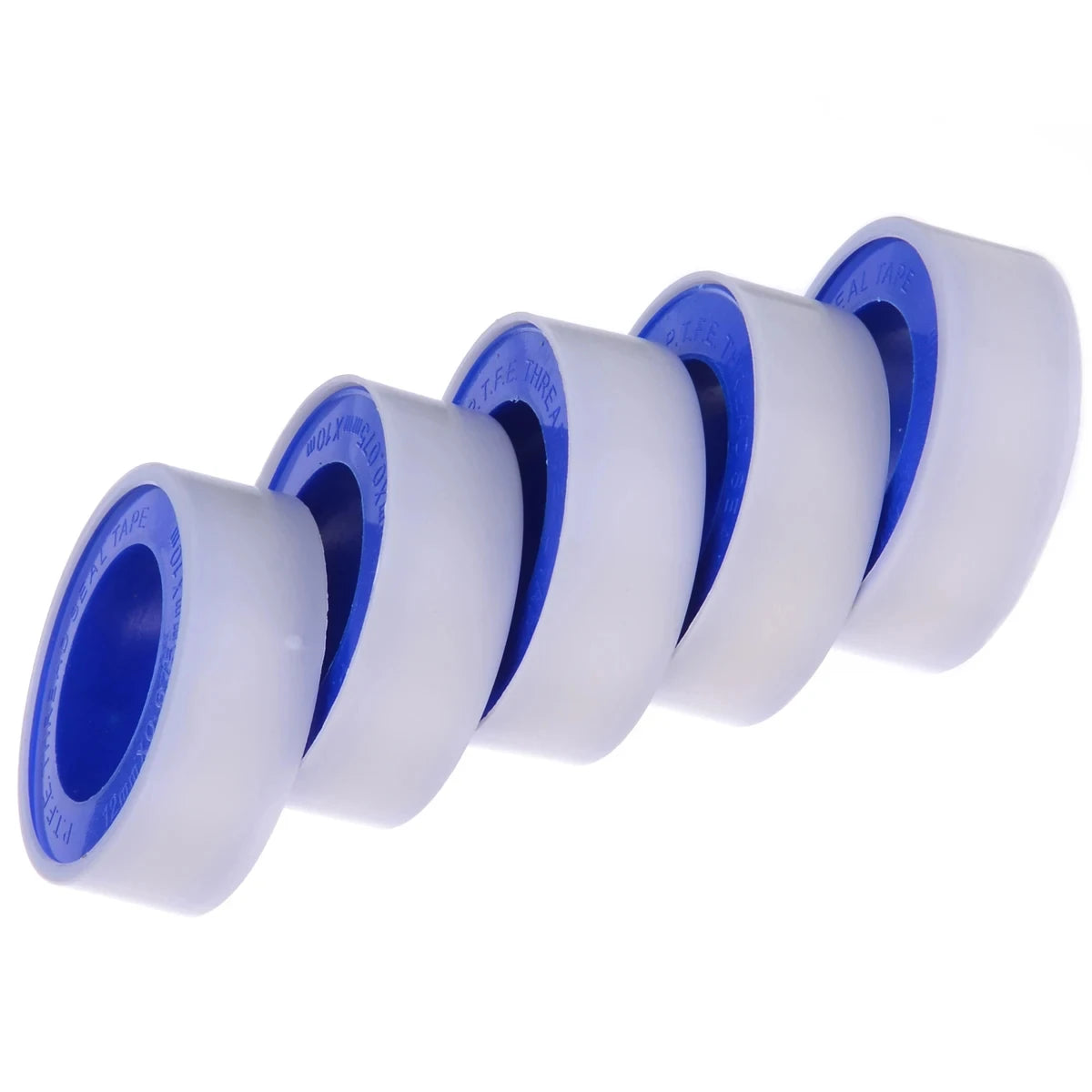 20-Pack PTFE Thread Seal Tape 12mm x 10m – Plumbing Pipe Tape
