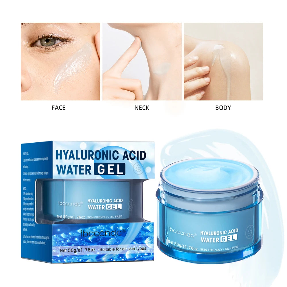 Hydro Boost Hyaluronic Acid Hydrating Face Moisturizer Gel-Cream to Hydrate and Smooth Extra-Dry Skin Peaceful Pleasures Health and Wellness water gel