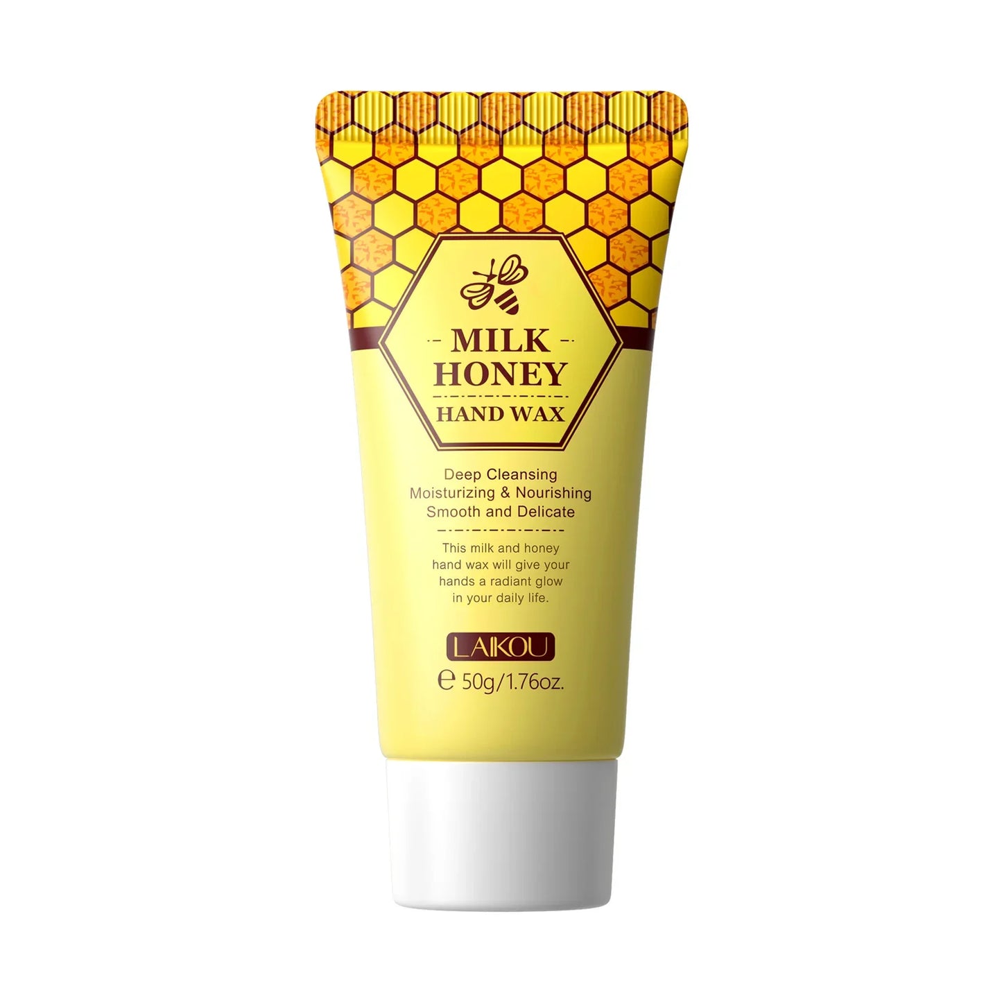 LAIKOU Honey Hand Wax Mask – Exfoliating Moisturizer 50g