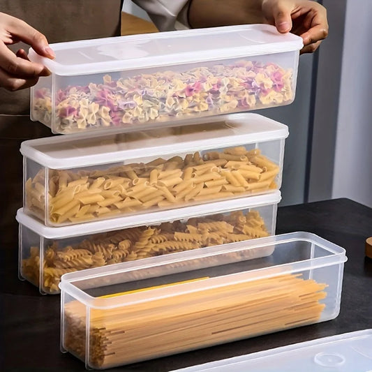 Airtight Pasta Storage Container with Lid | Pantry Organizer Food Storage Container Peaceful Pleasures Health and Wellness