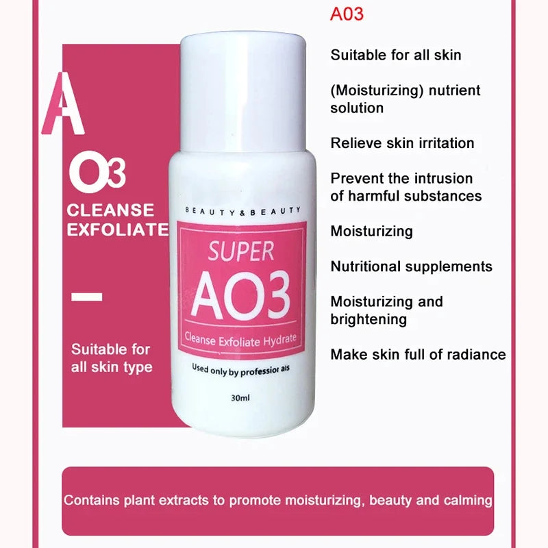 AS1 SA3 AO3 Hydrodermabrasion Serum Set – Deep Clean & Glow