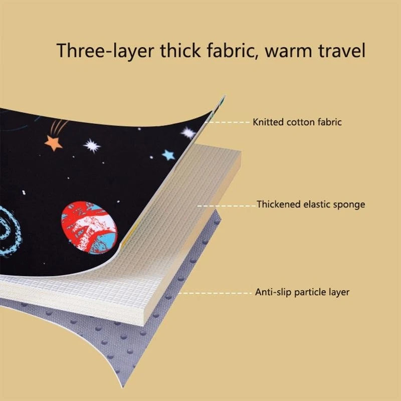 Baby Stroller Seat Liner Pad | Soft Cotton Cushion for Pram & Pushchair