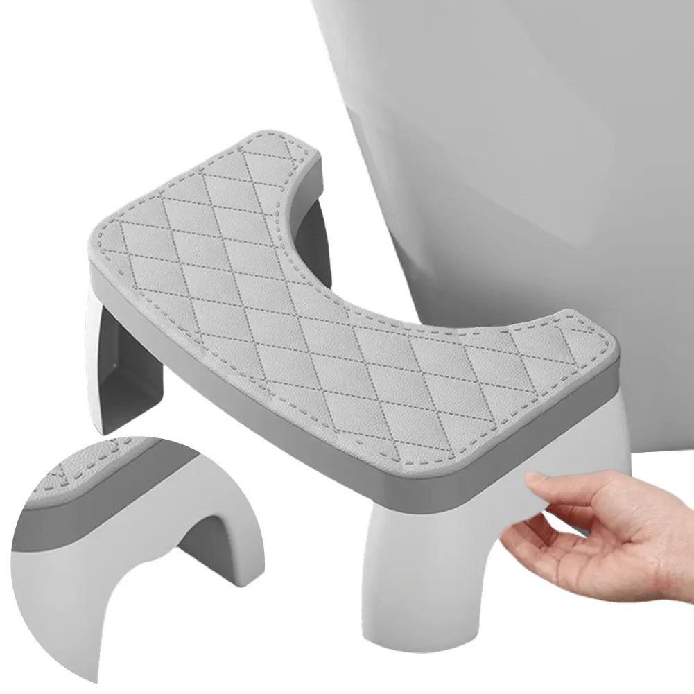 Portable Squat Toilet Stool – Non-Slip Ergonomic Bathroom Footrest