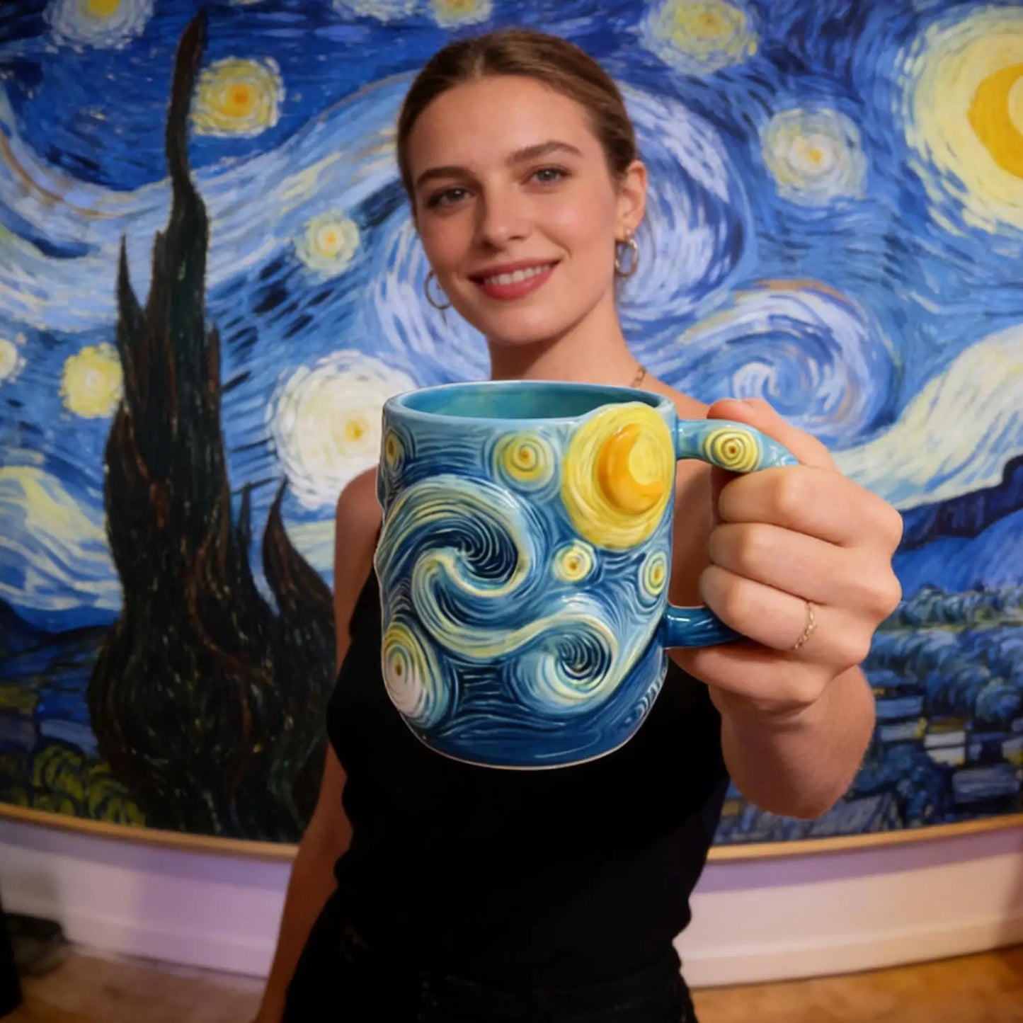 Famous Painting 13 oz Art Coffee Mug | Dishwasher Safe