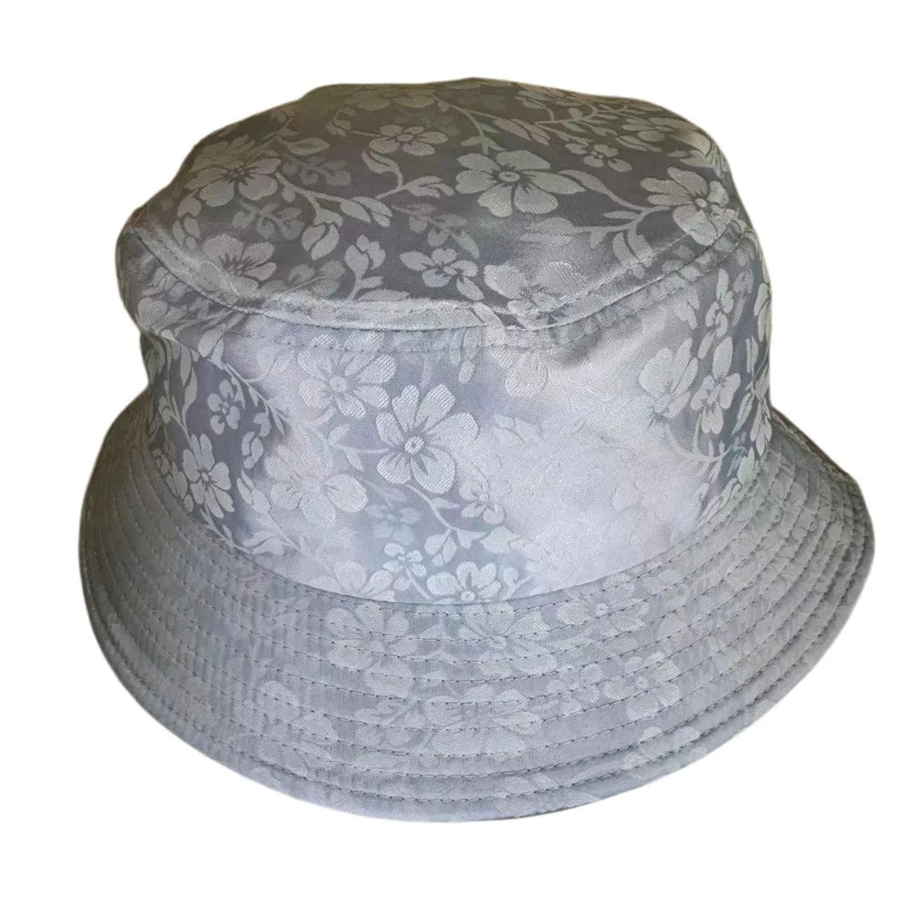 Floral Print Women's Bucket Hat – Rhinestone Sun Hat