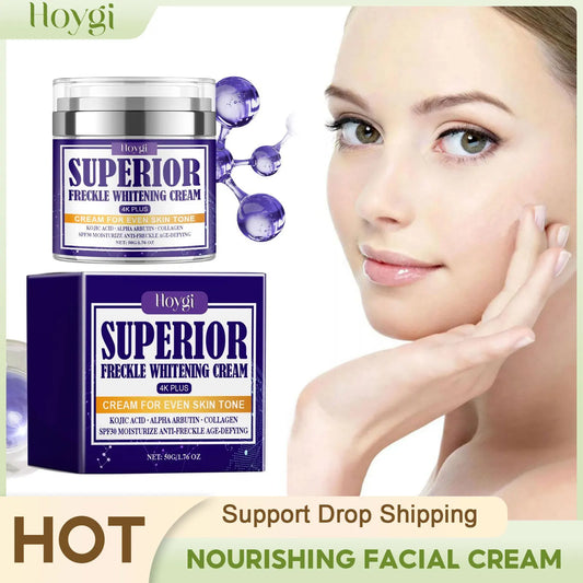 Nourishing Facial Cream Lifting Fade Fine Lines Soothing Redness Skin Barrier Improvement Whiten Spots Anti Aging Repair Cream Peaceful Pleasures Health and Wellness