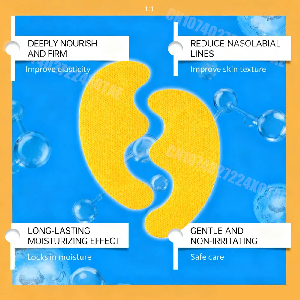 Nasolabial Folds Patch – Collagen & Hyaluronic Acid Firming Mask