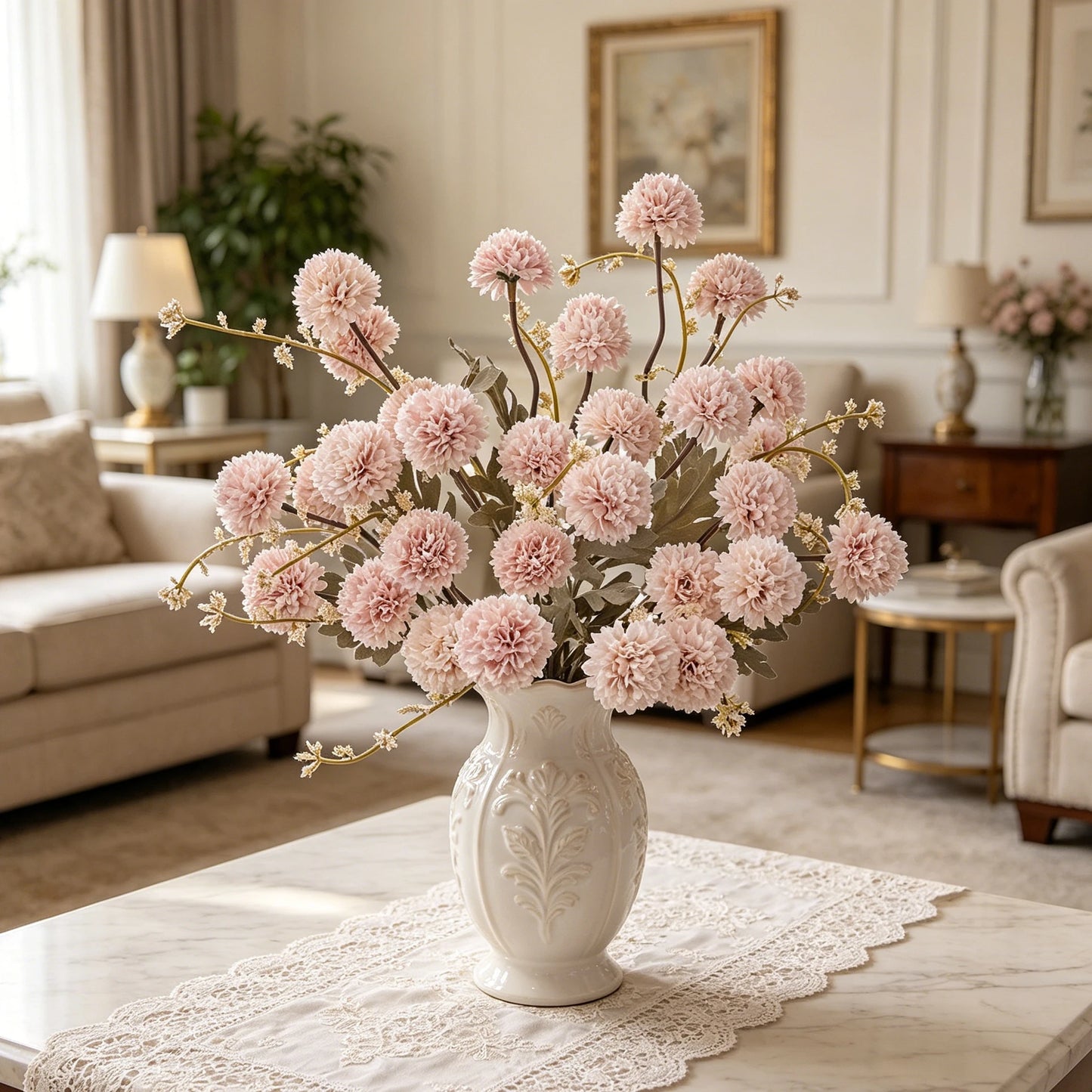 Silk Chrysanthemum Artificial Flowers – Wedding & Home Décor
