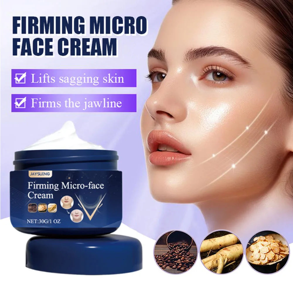 V-Shape Face Firming & Brightening Cream – 30g Peaceful Pleasures Health and Wellness