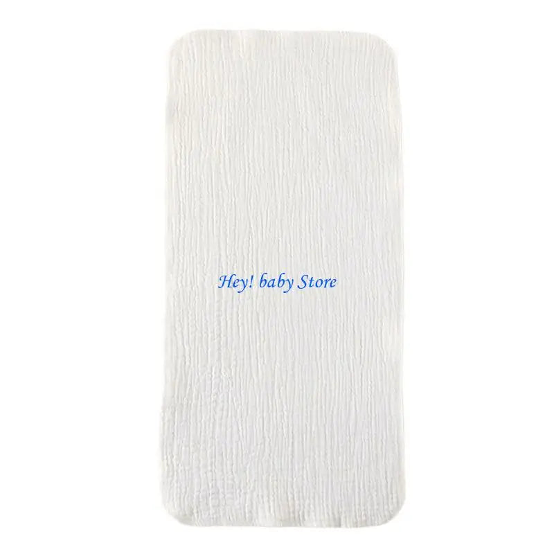Soft 4-Layer Baby Cotton Washcloth Burp Cloth & Bib | 0–3 Yrs