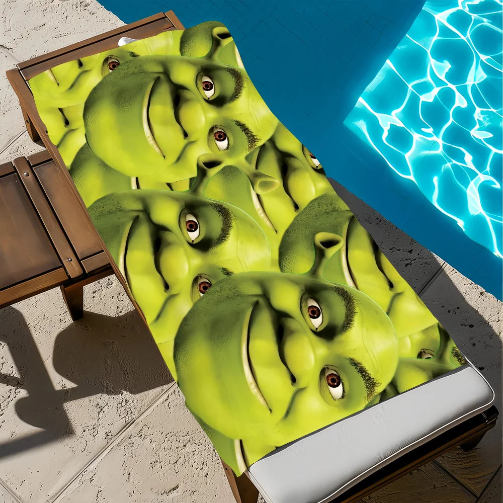 Funny Cute Quick-Dry Beach Towel | Gym Travel Camping Sports Towel