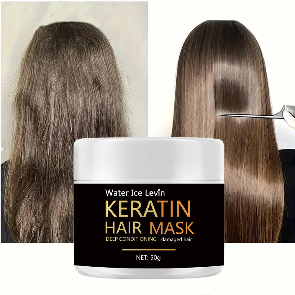 Keratin Hair Mask – Nourishing Frizz Control Treatment | 50g Keratin Hair Mask Peaceful Pleasures Health and Wellness Other
