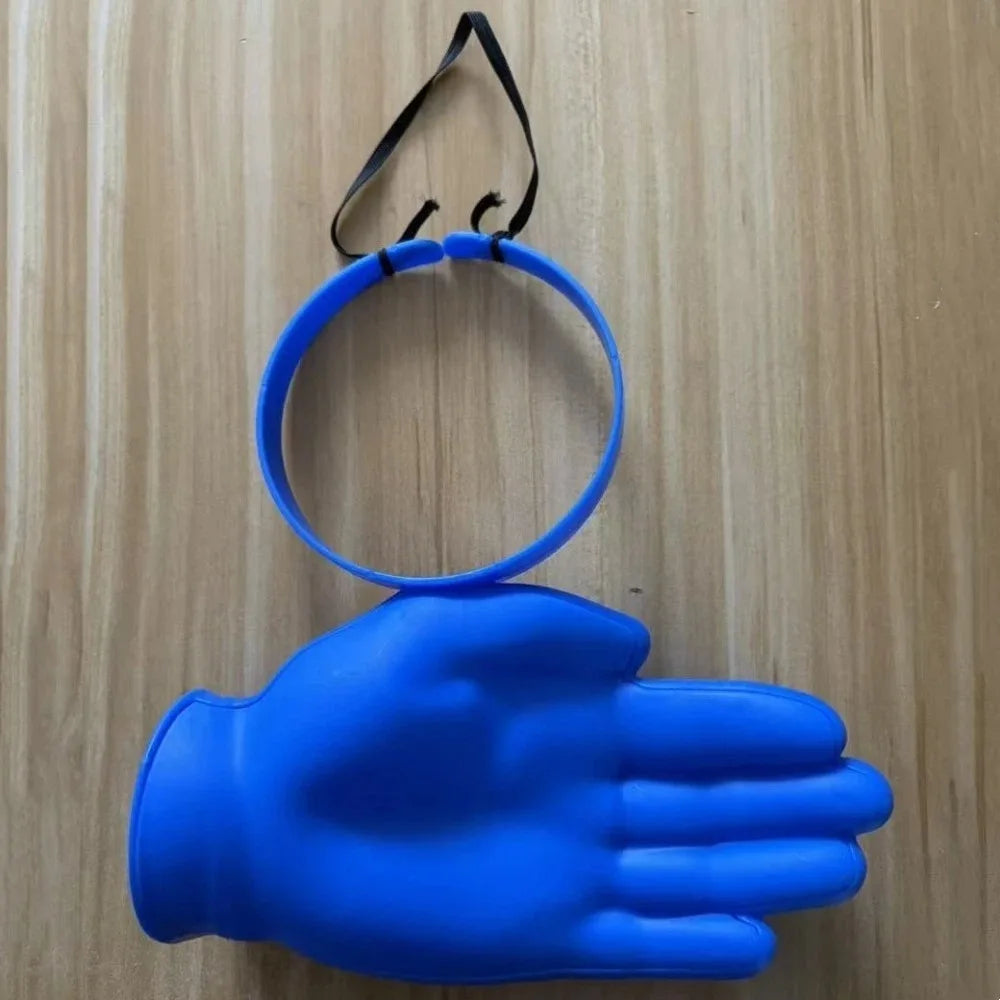3D Printed Giant Hand Sun Visor Hat – Funny Beach Party Cap