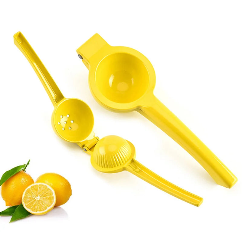 Metal Lemon Manual Juicer Fruit Squeezer Stainless Steel Home Manual Citrus Press Juicier Fresh Fruit Tool Kitchen Tools Peaceful Pleasures Health and Wellness