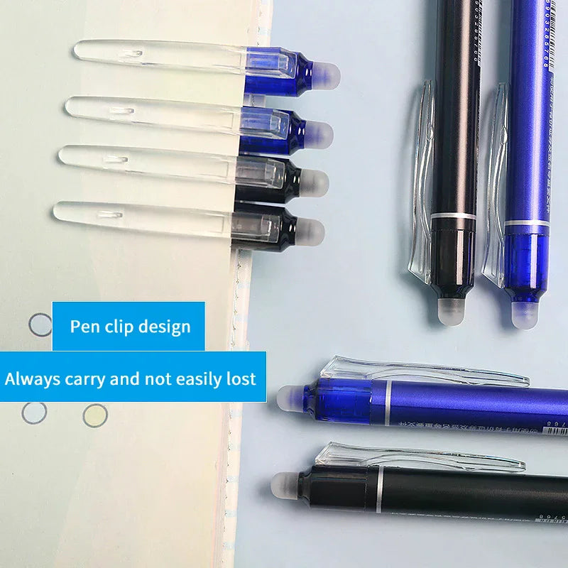 12-Pack 0.5mm Press Gel Pens – Smooth Writing School & Office