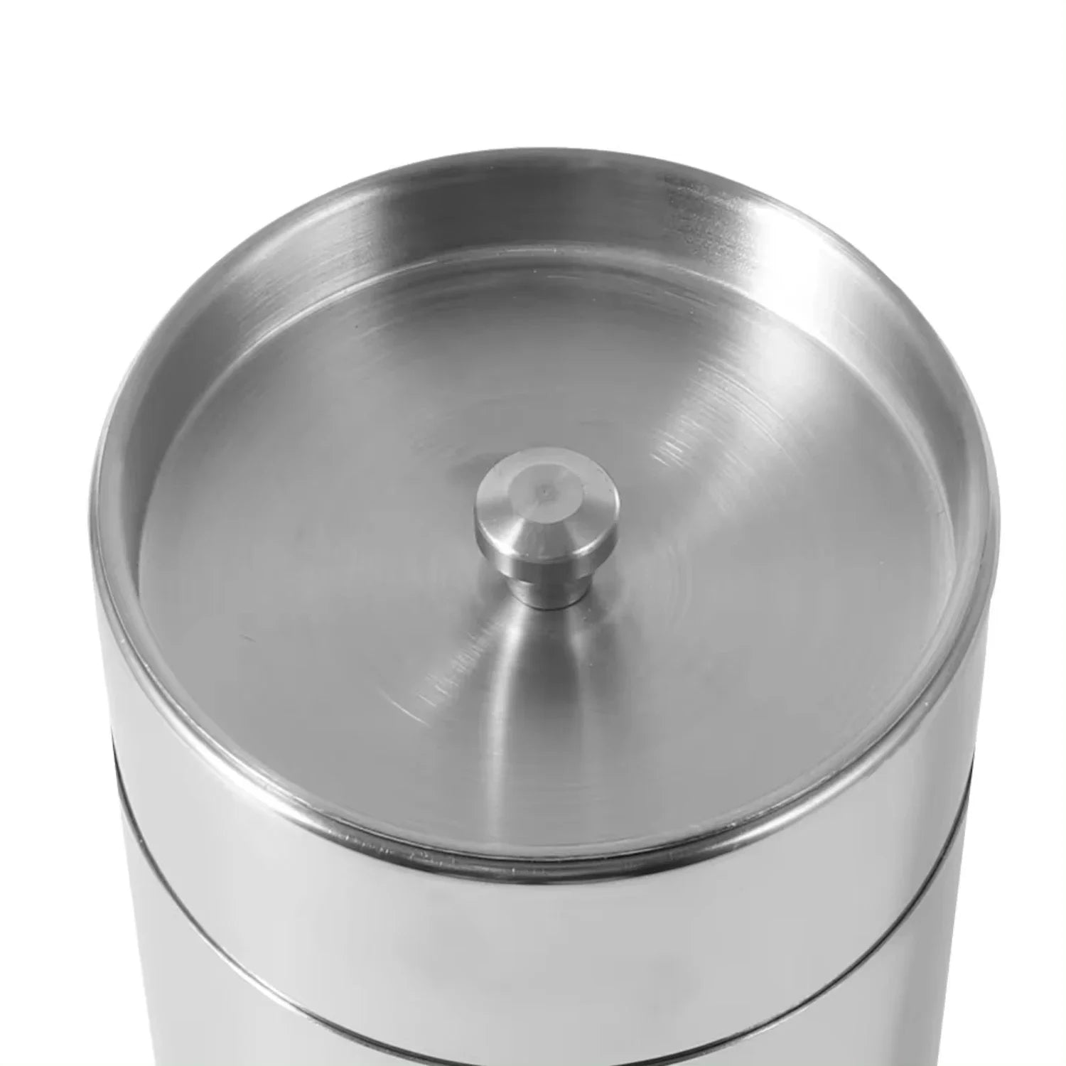 Hot Sale Double Lid Tea Tin 400ml/550ml Stainless Steel Canister Moisture-proof Airtight Tea Can with Inner Lid Tea Caddy Tin Peaceful Pleasures Health and Wellness