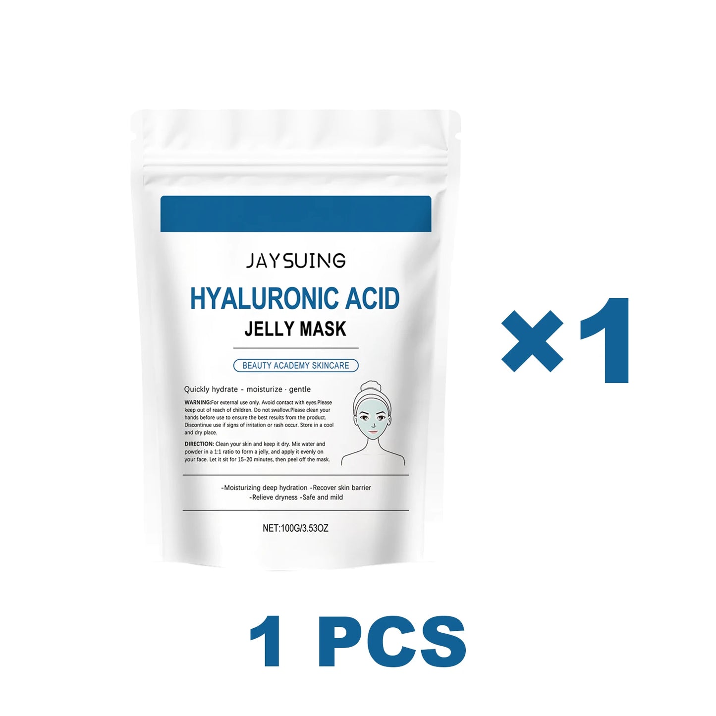 Jaysuing Hyaluronic Acid Jelly Mask – Firming & Pore-Minimizing