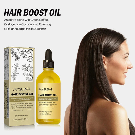 Jaysuing Rosemary Hair Boost Oil | Strengthen & Thicken 60ml Hair Growth Serum Oasis Select 3x60ml Boxed