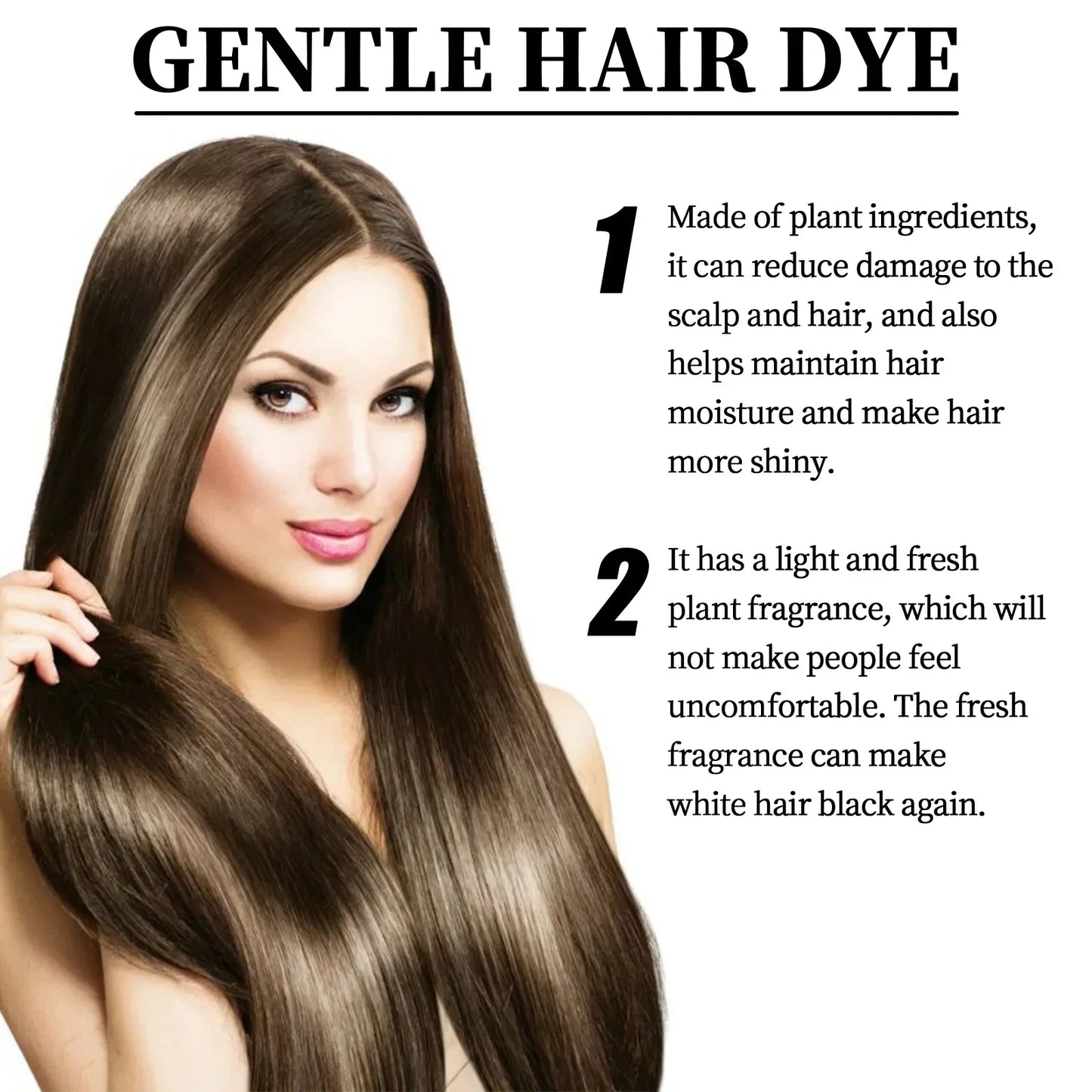 Plant-Based Permanent Hair Dye Cream for Gray Coverage Peaceful Pleasures Health and Wellness